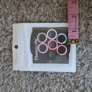 NWT ThunderFit Women's Silicone Wedding Bands 7 pack, size small